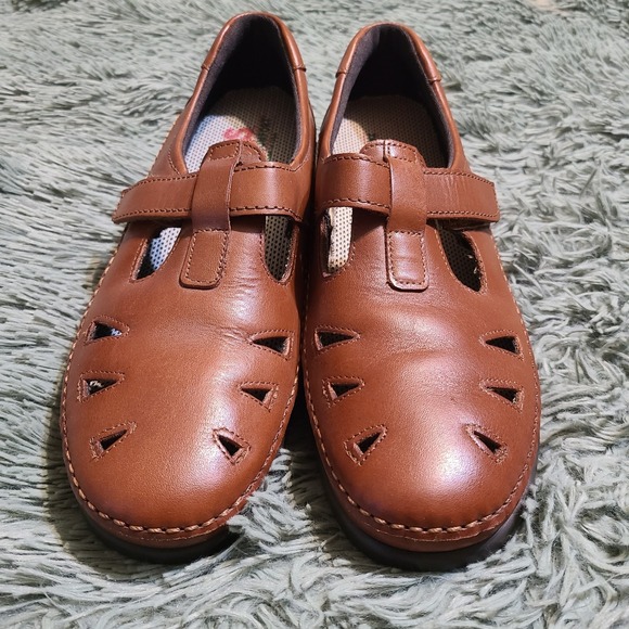 SAS Roamer Tripad Comfort Mary Jane ‎ Leather Loafers Shoes Women's 8.5 N EUC - Picture 2 of 8